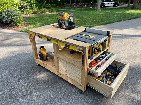 DIY Mobile Workbench