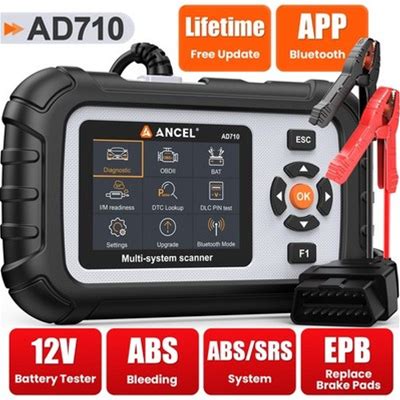 OBD2 Scanner ABS SRS Code Reader Car Diagnostic Tool ABS Bleeding EPB Reset