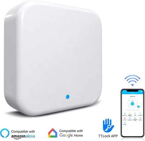 Ttlock Tthotel Gateway G2 Wifi Gateway Remote Control Door Lock Wireless Ttlock App Smart Lock G2 Gateway