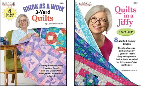 3 Yard Quilts Pattern Book Bundle New 2021