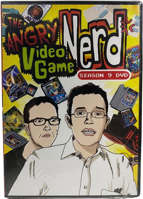 Angry Video Game Nerd AVGN Season 9 2 Disc DVD Set NEW SEALED James Rolfe Nine