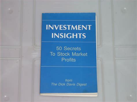 Investment Insights: 50 Secrets To Stock Market Profits