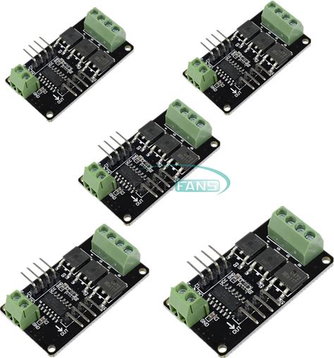 5Pcs Full Color Rgb Led Strip Driver Module Shield Dc12v For Arduino