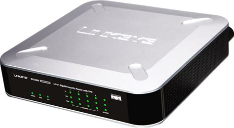 Linksys RVS4000 GIGABIT SECURITY ROUTER 4PT VPN SNMP MGD SPI FIREWALL QOS