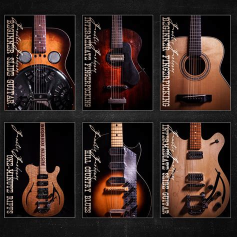 6-String Guitar Lesson Bundle - 6 In-Depth Video Courses By Justin Johnson