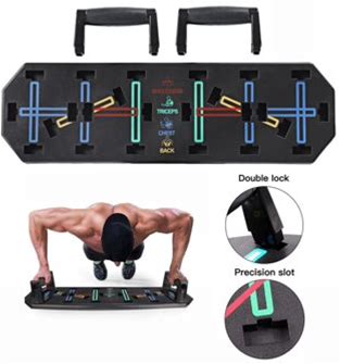 10 in 1 Push Up Rack Board System Fitness Workout Train Gym Exercise