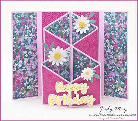 Fancy Fold Card Tutorials: 3D Card Making (PDF Download)