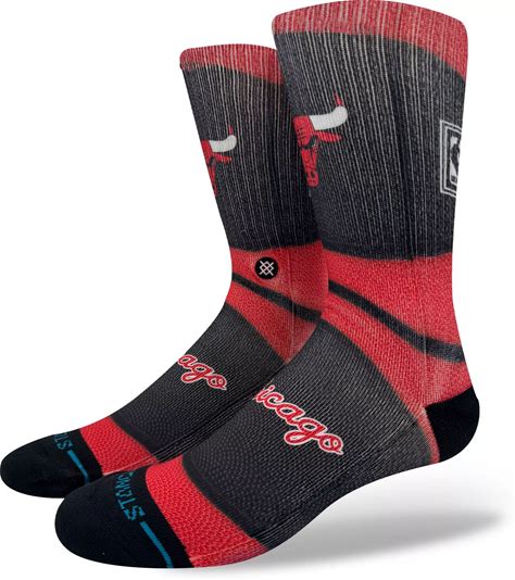 Stance Adult Chicago Bulls Hardwood Classic Socks, Men's, Wash