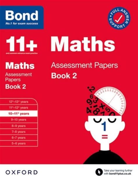 Bond 11+ Maths Assessment Papers 10-11 2. Oxford University Press. Books. 9780192777416.