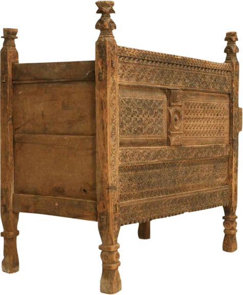Mid 19th Century Swat Valley Of Pakistan Swat Chest