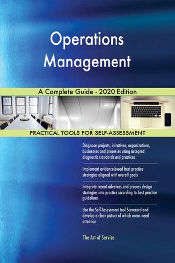 Operations Management A Complete Guide - 2020 Edition - Ebook