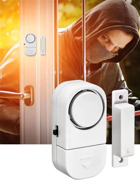 1Pc Door Magnetic Sensor Window Alarm 90Db Security Wireless Home Window Door Anti-Theft Security Alarm System