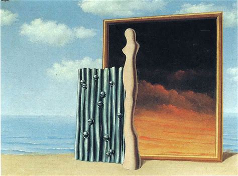 Rene Magritte : Composition On A Seashore : 1935 : Archival Quality Art Print