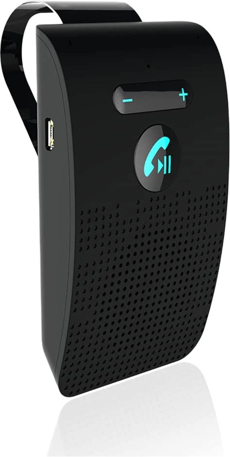 Car Bluetooth Speaker For Cell Phone, Hands Bluetooth Speaker Phone For Cell Phone Car Kit With Back Clip, Auto Power On Off, Voice Guidance Bluetoot