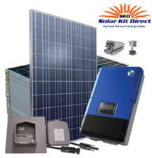 Solar Panel Kit Direct 6,000-Watt Photovoltaic Ground Mount Solar Panel Kit