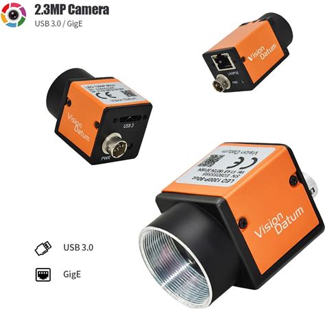 Vision Datum High Performance Industrial Vision Camera 2.3MP Low Cost Imaging Processing USB3.0/Gige Barcode Scanner 1 Year CMOS