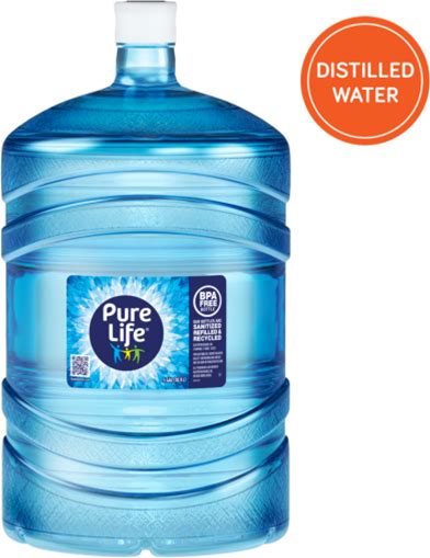 Pure Life® Distilled Water | 5 Gallon | Case Of 1 | By Primo Brands