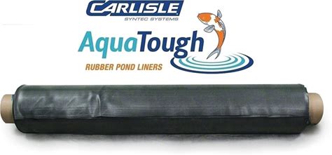 25' X 90' Carlisle Aquatough 45 Mil EPDM Pond Liner