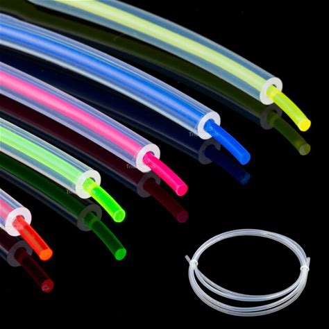 Transparent Tube Pipe Teflon Ptfe ID 2mm OD 4mm Filament 1.75mm 3D Printer. Transparent. 3D Printer Parts.