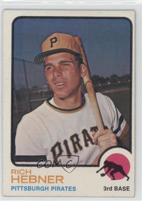 1973 Topps Richie Hebner Rich Hebner 2 1O0