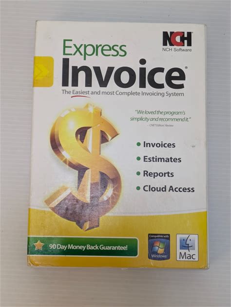 Express Invoice Invoicing Software Manage Invoices Win Mac Version. NCH. Office & Business.