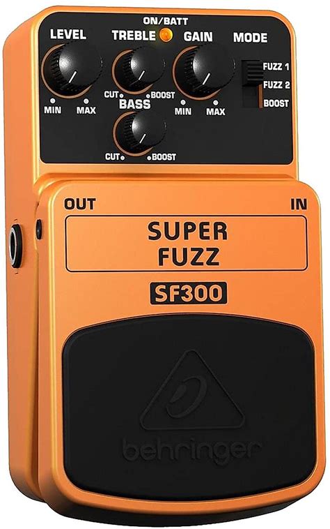 Behringer Super Fuzz SF300 3-Mode Distortion Effects Pedal