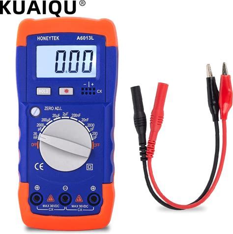 Capacitor Tester Digital Multimeter Tester Professional Capacitor Capacitance Meter Check Capacitors