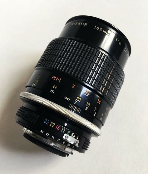 Rare Vintage Nikon Micro-Nikkor 105mm F/4 Lens 1975-1983