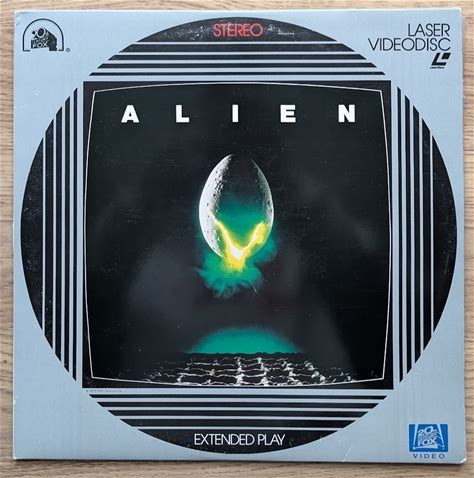 Alien 1979 Extended Play Laserdisc 20th Century Fox 1982 Stereo Sci-Fi Horror