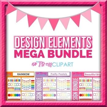 Design Elements Mega Bundle (Digital Use Ok!)
