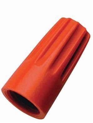 Ideal Wire-Nut Small Orange Copper To Copper Wire Connector (100-Pack) 30-073P