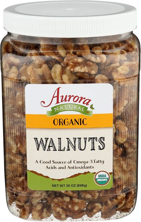 Aurora Products Organic Walnuts, 30 OZ