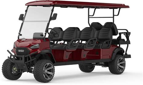 New Arrival Product Golf Carts Electric Custom Design 8 Seater Off Road Golf Cart 4 Wheel Golf Buggy Cart