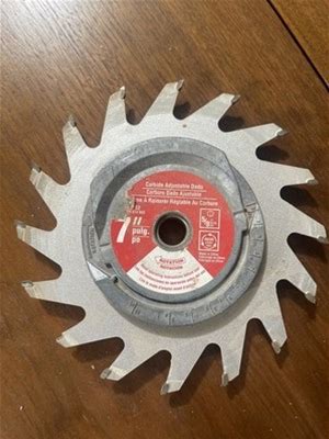 7" Dial-A-Grove Adjustable Dado Blade