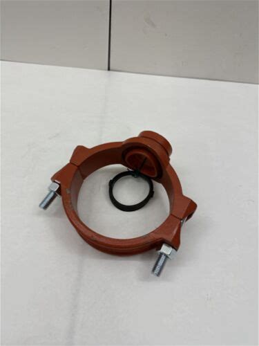 Grinnell Fig. 730 6" X 1-1/4" Threaded And Grooved Pipe-Saddle Hot