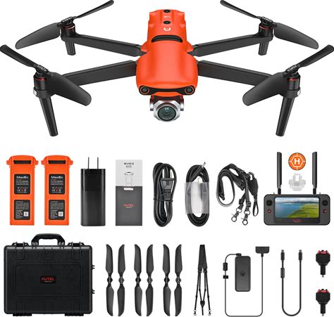 Autel Robotics EVO 2 Pro Rugged Bundle - 6K Camera Drone Hard Case Combo [V3] US