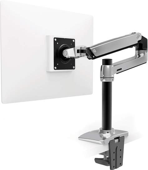 Ergotron - LX Monitor Arm, Single Monitor Desk Mount - Fits Flat Curved Ultrawide Computer Monitors Up To 34 Inches, 7 To 25 Lbs, VESA 75x75mm Or