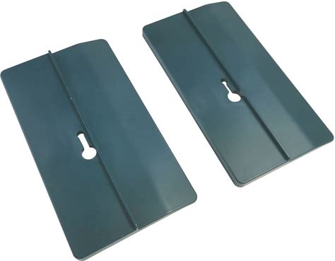 LOTOAK 2Pcs Drywall Fitting Tool Plasterboard Fixing Tool Room Ceiling Sloped Walls Decoration Carpenter Tool Ceiling Positioning Plate (Color : Gree