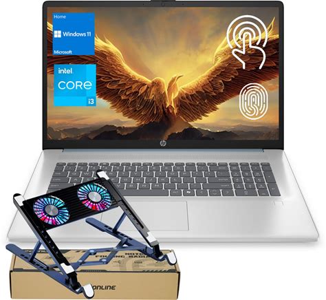 HP 17 Laptop, 17.3" HD+ Display, 11th Gen Intel Core I3-1125G4 Processor, 16GB RAM, 512GB SSD, Wi-Fi, HDMI, Webcam, Windows 11 Home, Silver