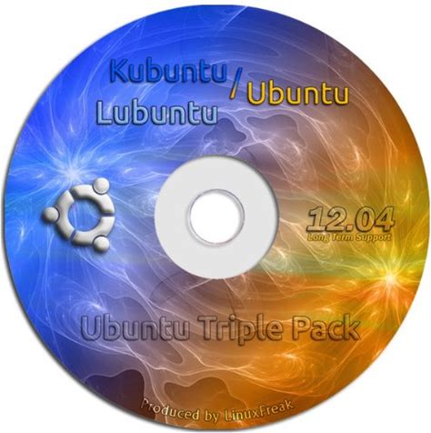 Ubuntu Linux 12.04 Three Pack - Ubuntu 12.04, Kubuntu 12.04, And Lubuntu 12.04 On One DVD
