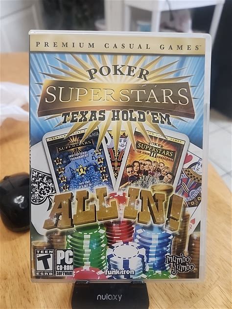 Poker Superstars Texas Hold'em All In! Poker Superstar 2 & 3 PC Game