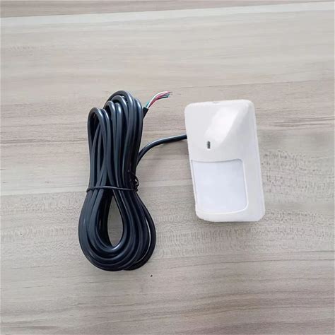 Wired Type PIR Sensor Motion Detector Relay Output With NO NC Power By DC9 12 V Work With 5m Cable