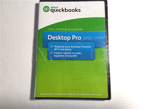 Intuit Quickbooks Desktop Pro 2018 Accounting Software For Windows (433439)