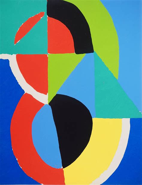Composition In Colour - Lithograph, 19561956