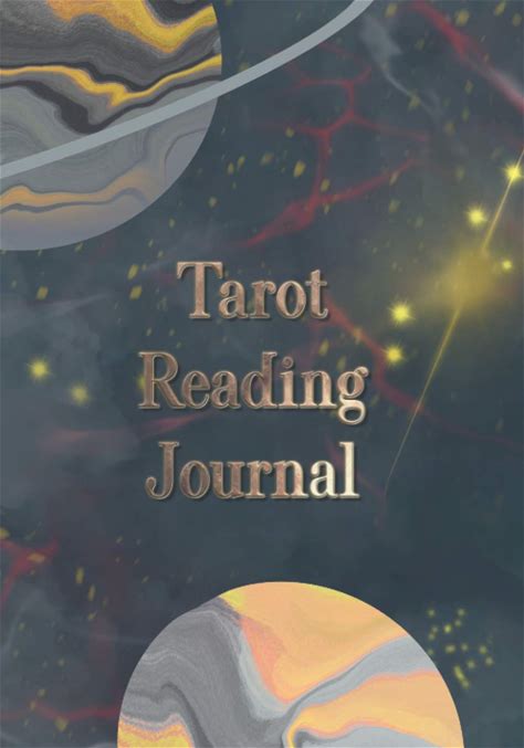 Tarot Reading Journal: Cosmic Diary For Your Card Spreads
