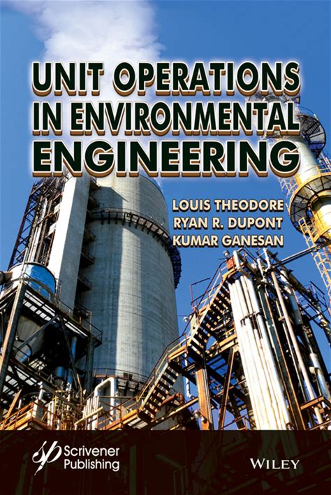 Unit Operations In Environmental Engineering 1st Edition A€" Pdf/Epub Version Downloadable