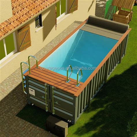 Shipping Container Pool Container Pool 20ft Shipping Container Pool House