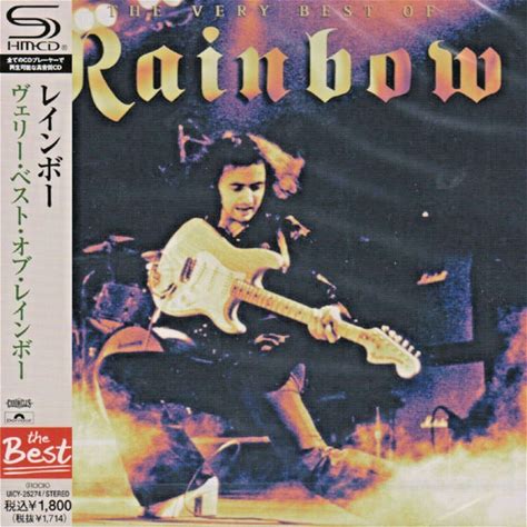 Rainbow Sealed Brand NEW CD SHM-CD "The Very Best Of Rainbow" Japan OBI. Unij. Cds. 4988005712691.