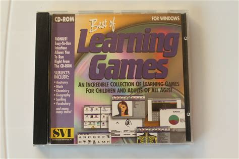 Best Of Learning Games PC CD-ROM Video Game (PC, 1995)