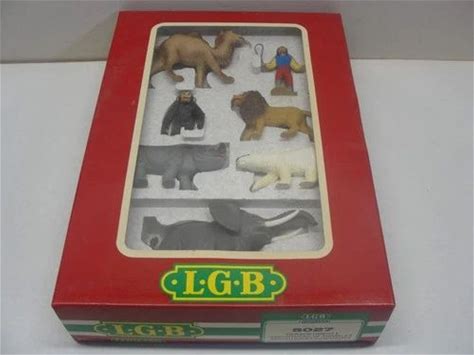 NEW LEHMANN LGB G SCALE BIG TRAIN CIRCUS ANIMALS & TRAINER 5027